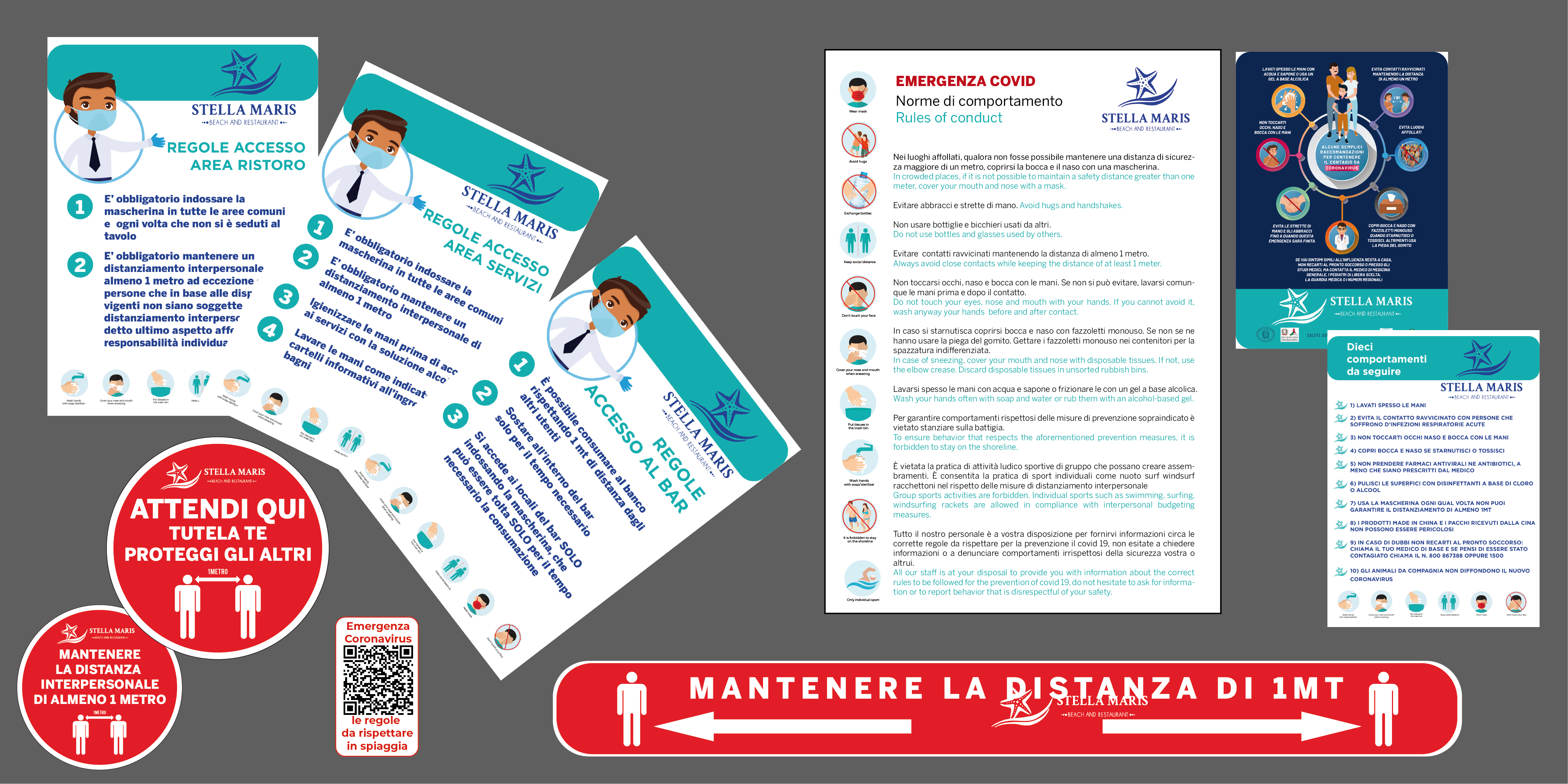 Stella Maris - comunicazione dei lidi balneari al tempo del Covid