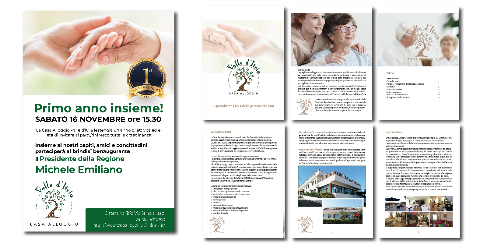 Casa alloggio Valle D'Itria brochure